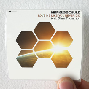 Markus Schulz Love Me Like You Never Did Album Cover Sticker