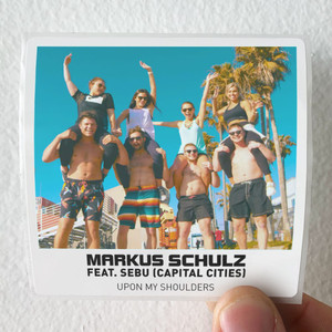 Markus Schulz Upon My Shoulders 1 Album Cover Sticker Markus Schulz Upon My Shoulders 1 Album Cover Sticker