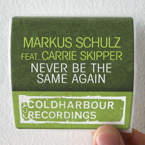 Markus Schulz Never Be The Same Again Album Cover Sticker Markus Schulz Never Be The Same Again Album Cover Sticker