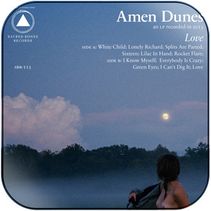 Amen Dunes Love Album Cover Sticker Album Cover Sticker Amen Dunes Love Album Cover Sticker Album Cover Sticker