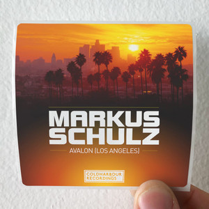 Markus Schulz Avalon Los Angeles Album Cover Sticker