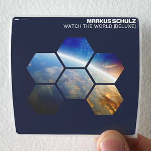 Markus Schulz Watch The World 1 Album Cover Sticker