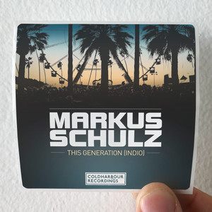 Markus Schulz This Generation Indio Album Cover Sticker