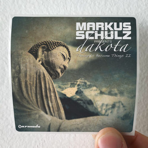 Markus Schulz Thoughts Become Things Ii 1 Album Cover Sticker