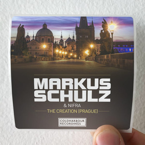 Markus Schulz The Creation Prague Album Cover Sticker Markus Schulz The Creation Prague Album Cover Sticker