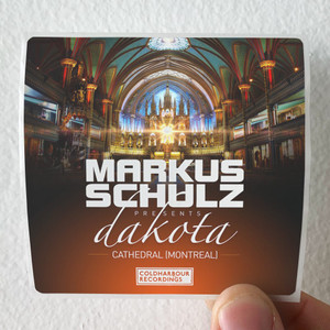 Markus Schulz Cathedral Montreal Album Cover Sticker