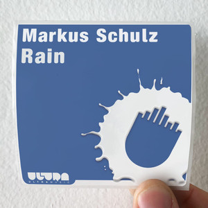 Markus Schulz Rain Album Cover Sticker