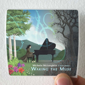 Michele McLaughlin Waking The Muse Album Cover Sticker