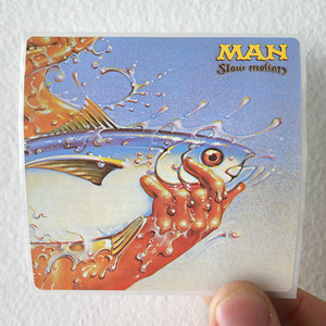 Man Slow Motion Album Cover Sticker