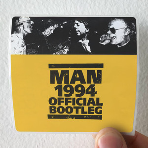 Man Man 1994 Official Bootleg Album Cover Sticker Man Man 1994 Official Bootleg Album Cover Sticker