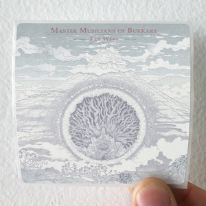 Master Musicians of Bukkake Far West Album Cover Sticker Master Musicians of Bukkake Far West Album Cover Sticker