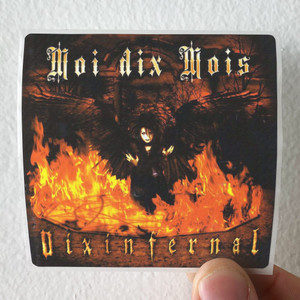 Moi dix Mois Nocturnal Opera Album Cover Sticker