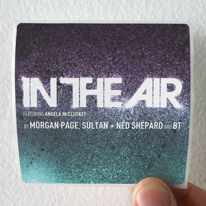 Morgan Page In The Air Album Cover Sticker Morgan Page In The Air Album Cover Sticker