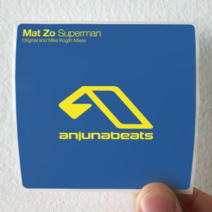 Mat Zo Superman Album Cover Sticker