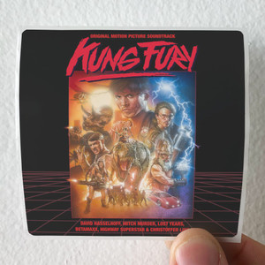 Mitch Murder Kung Fury Original Motion Picture Soundtrack Album Cover Sticker