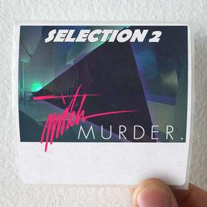 Mitch Murder Selection Two Album Cover Sticker Mitch Murder Selection Two Album Cover Sticker