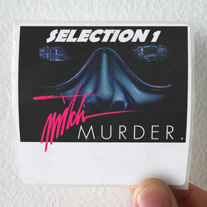 Mitch Murder Selection One Album Cover Sticker Mitch Murder Selection One Album Cover Sticker