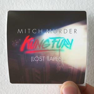 Mitch Murder Kung Fury Lost Tapes Album Cover Sticker