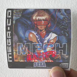 Mitch Murder Mech Hunter Ost Album Cover Sticker