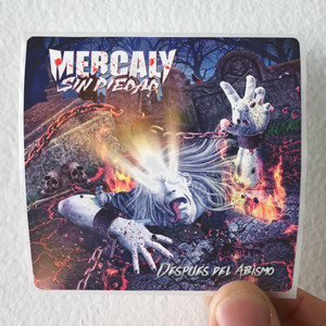 Mercaly Sin Piedad Despus Del Abismo Album Cover Sticker