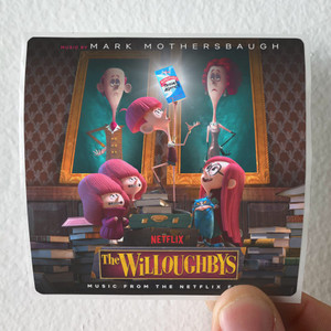 Mark Mothersbaugh The Willoughbys Album Cover Sticker