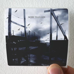 More Than Life Brave Enough To Fail Album Cover Sticker