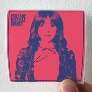 Michelle Branch Fault Line Album Cover Sticker