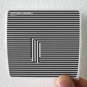 Matthew Cornell Twenty Layers Album Cover Sticker