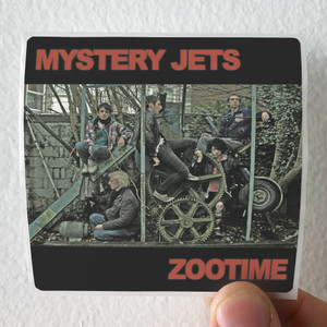 Mystery Jets Zootime Album Cover Sticker