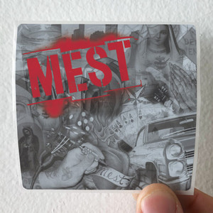Mest Mest Album Cover Sticker