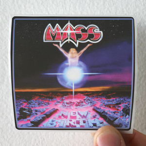 Mass New Birth Album Cover Sticker Mass New Birth Album Cover Sticker