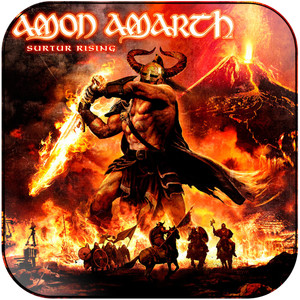 Amon Amarth Surtur Rising Album Cover Sticker Album Cover Sticker Amon Amarth Surtur Rising Album Cover Sticker Album Cover Sticker