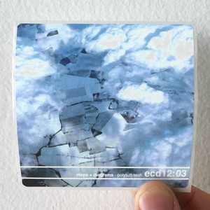 Maps and Diagrams Polytuft Tech Album Cover Sticker