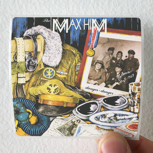 Max Him Danger Danger Album Cover Sticker