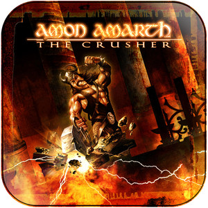Amon Amarth The Crusher-2 Album Cover Sticker Album Cover Sticker