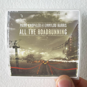 Mark Knopfler All The Roadrunning Album Cover Sticker Mark Knopfler All The Roadrunning Album Cover Sticker