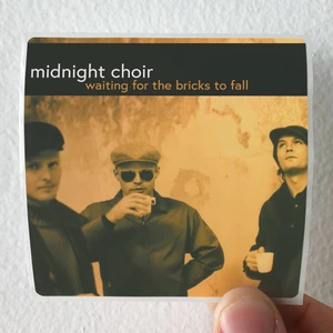 Midnight Choir Waiting For The Bricks To Fall Album Cover Sticker