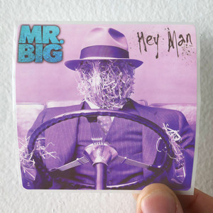 Mr Big Hey Man Album Cover Sticker