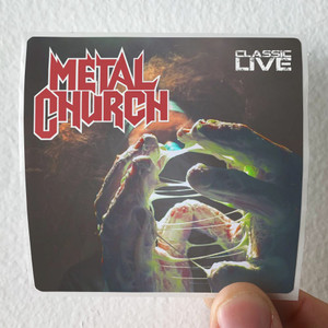 Metal Church Classic Live Album Cover Sticker Metal Church Classic Live Album Cover Sticker