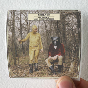 Midlake The Trials Of Van Occupanther Album Cover Sticker Midlake The Trials Of Van Occupanther Album Cover Sticker