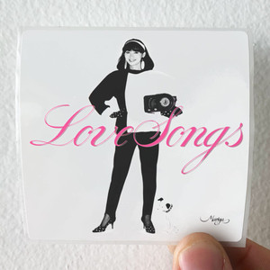 Mariya Takeuchi Love Songs Album Cover Sticker Mariya Takeuchi Love Songs Album Cover Sticker