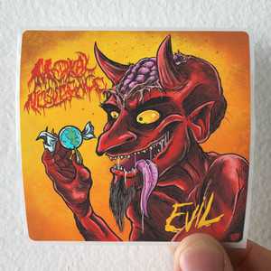 Medical Negligence Evil Album Cover Sticker