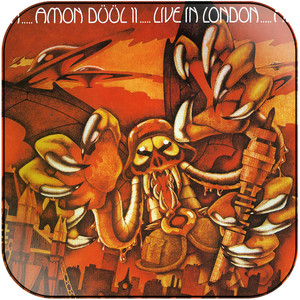 Amon Duul II Live In London Album Cover Sticker Album Cover Sticker
