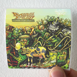 Moron Police The Propaganda Machine Album Cover Sticker