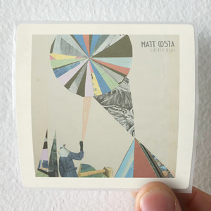 Matt Costa Sacred Hills Album Cover Sticker Matt Costa Sacred Hills Album Cover Sticker