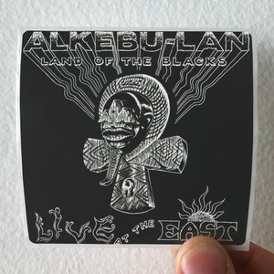 Mtume Umoja Ensemble Alkebu Lan Land Of The Blacks Album Cover Sticker