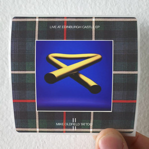 Mike Oldfield Tattoo Live At Edinburgh Castle Ep Album Cover Sticker Mike Oldfield Tattoo Live At Edinburgh Castle Ep Album Cover Sticker