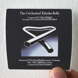 Mike Oldfield The Orchestral Tubular Bells Album Cover Sticker Mike Oldfield The Orchestral Tubular Bells Album Cover Sticker