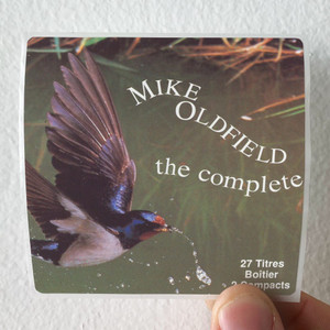 Mike Oldfield The Complete Mike Oldfield 1 Album Cover Sticker Mike Oldfield The Complete Mike Oldfield 1 Album Cover Sticker