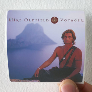 Mike Oldfield Voyager Album Cover Sticker
